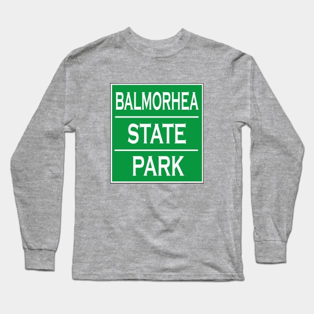 BALMORHEA STATE PARK Long Sleeve T-Shirt by Cult Classics